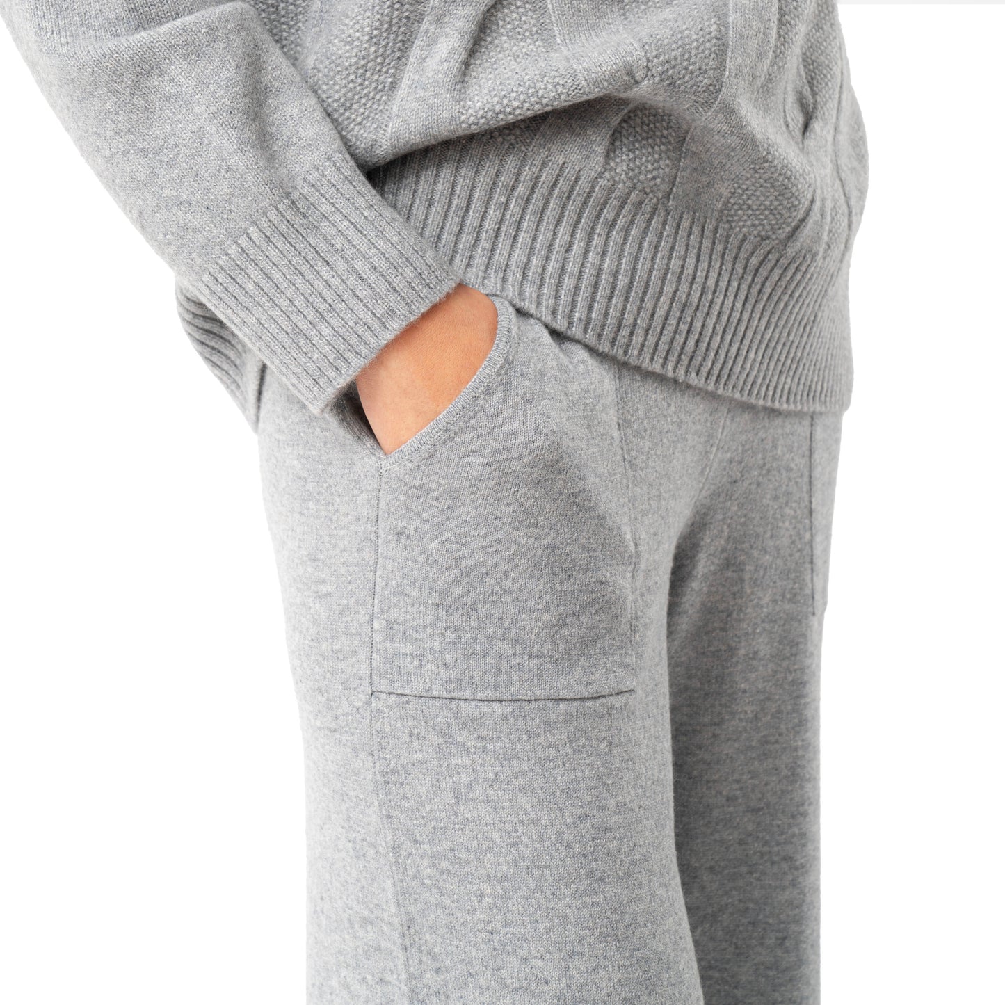 Kaschmir Hose / Grau