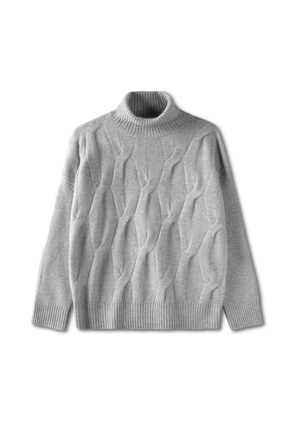 Kaschmir Sweater Indra / Grau