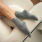 Kaschmir Bettsocken / Grau