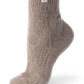 Kaschmir Bettsocken / Naturbraun
