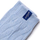 Kaschmir Bettsocken / Hellblau